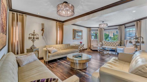 155 Coral Shores Landing Ne, Calgary, AB - Indoor Photo Showing Living Room