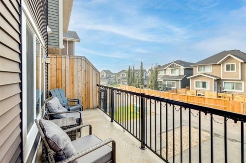 165 Sundown Road, Cochrane, AB - Outdoor With Deck Patio Veranda With Exterior