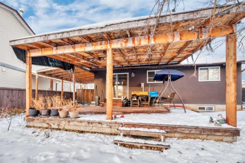 19 Castlepark Way Ne, Calgary, AB - Outdoor With Deck Patio Veranda