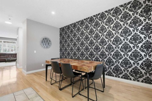 45 Somme Boulevard Sw, Calgary, AB - Indoor Photo Showing Dining Room