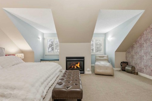 45 Somme Boulevard Sw, Calgary, AB - Indoor Photo Showing Bedroom