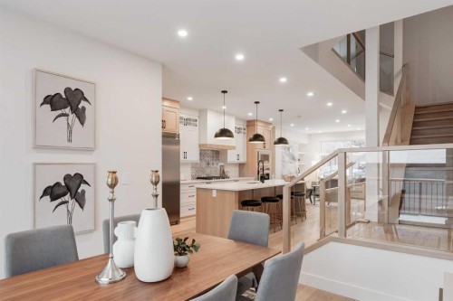 2810 35 Street Sw, Calgary, AB - Indoor Photo Showing Dining Room