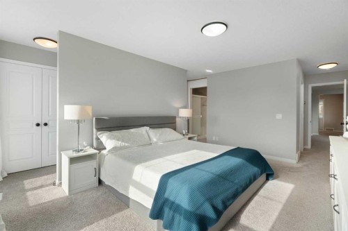 68 Masters Street Se, Calgary, AB - Indoor Photo Showing Bedroom