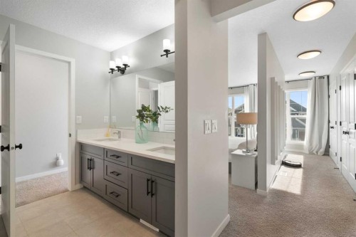 68 Masters Street Se, Calgary, AB - Indoor Photo Showing Bathroom