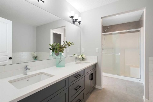 68 Masters Street Se, Calgary, AB - Indoor Photo Showing Bathroom