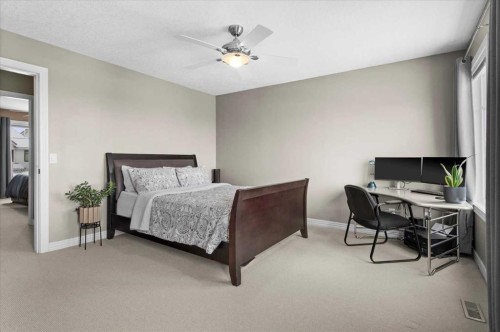 8910 Royal Oak Way Nw, Calgary, AB - Indoor Photo Showing Bedroom