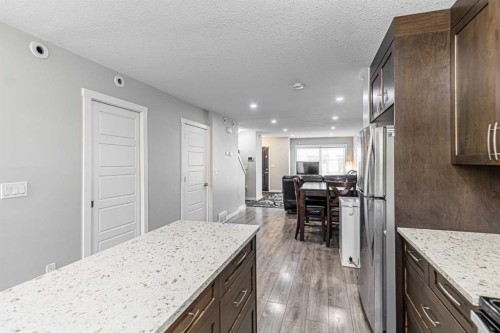 228 Red Embers Way Ne, Calgary, AB - Indoor Photo Showing Kitchen With Upgraded Kitchen