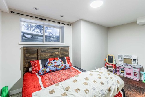 228 Red Embers Way Ne, Calgary, AB - Indoor Photo Showing Bedroom
