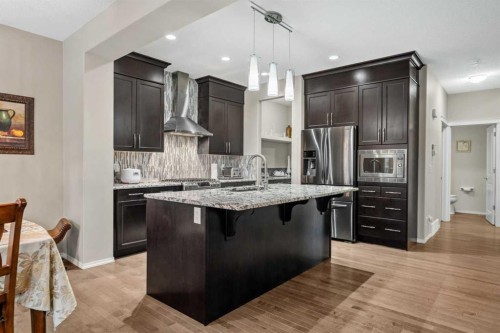 47 Nolancliff Place Nw, Calgary, AB - Indoor Photo Showing Kitchen With Upgraded Kitchen