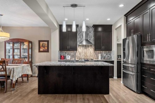 47 Nolancliff Place Nw, Calgary, AB - Indoor Photo Showing Kitchen With Upgraded Kitchen
