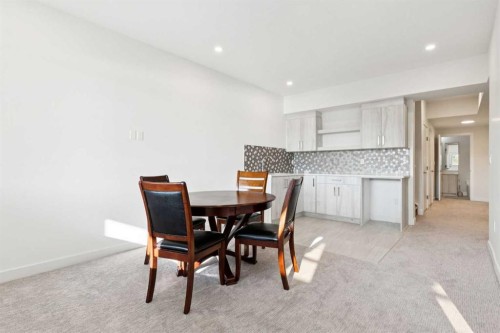 51 Midgrove Drive Sw, Airdrie, AB - Indoor Photo Showing Dining Room