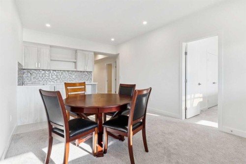 51 Midgrove Drive Sw, Airdrie, AB - Indoor Photo Showing Dining Room