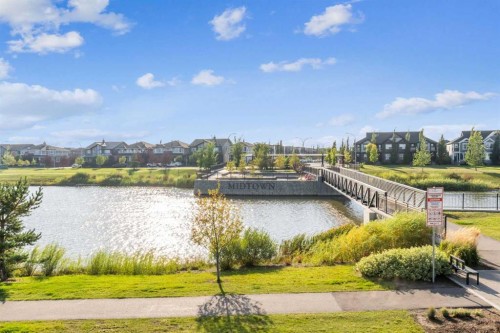 51 Midgrove Drive Sw, Airdrie, AB - Outdoor With Body Of Water With View