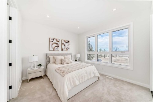 39B Moncton Road Ne, Calgary, AB - Indoor Photo Showing Bedroom