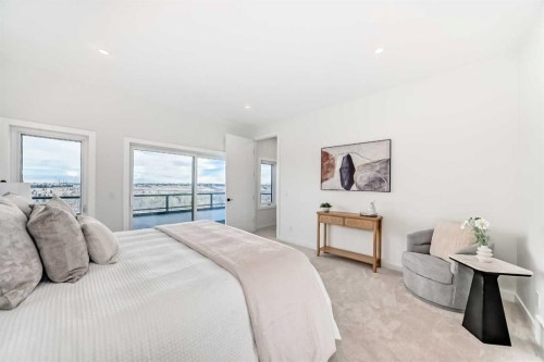 39B Moncton Road Ne, Calgary, AB - Indoor Photo Showing Bedroom