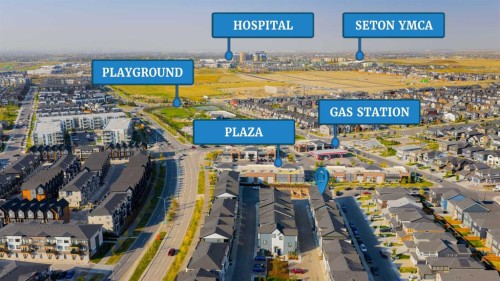 364 Seton Villas Se, Calgary, AB -  With View