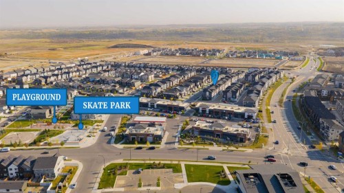 364 Seton Villas Se, Calgary, AB - Outdoor With View