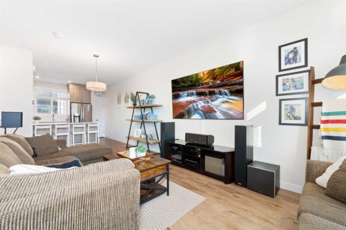 364 Seton Villas Se, Calgary, AB - Indoor Photo Showing Living Room