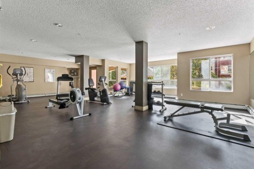 116-5115 Richard Road Sw, Calgary, AB - Indoor Photo Showing Gym Room
