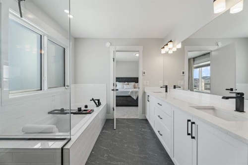 235 Chelsea Park, Chestermere, AB - Indoor Photo Showing Bathroom