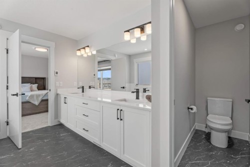 235 Chelsea Park, Chestermere, AB - Indoor Photo Showing Bathroom