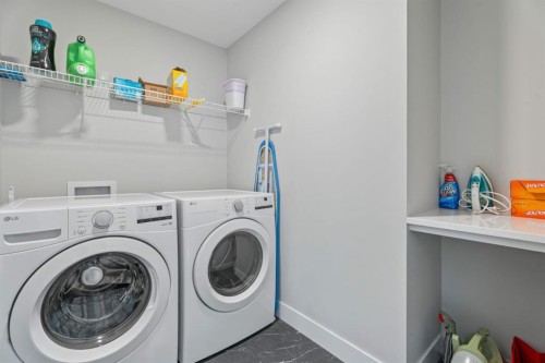 235 Chelsea Park, Chestermere, AB - Indoor Photo Showing Laundry Room