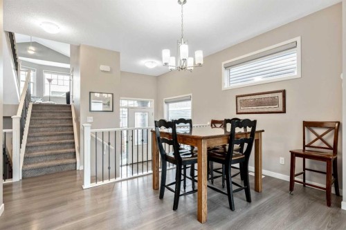 75 Fireside Crescent, Cochrane, AB - Indoor Photo Showing Dining Room