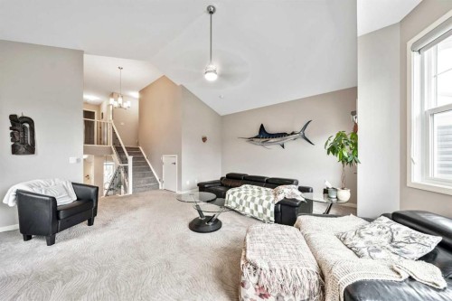 75 Fireside Crescent, Cochrane, AB - Indoor Photo Showing Bedroom