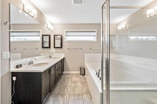 75 Fireside Crescent, Cochrane, AB - Indoor Photo Showing Bathroom