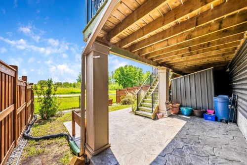 75 Fireside Crescent, Cochrane, AB - Outdoor With Deck Patio Veranda With Exterior