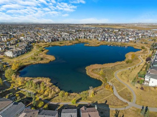 24 Copperpond Park Se, Calgary, AB - Outdoor With Body Of Water With View