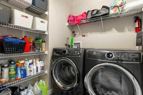 24 Copperpond Park Se, Calgary, AB - Indoor Photo Showing Laundry Room