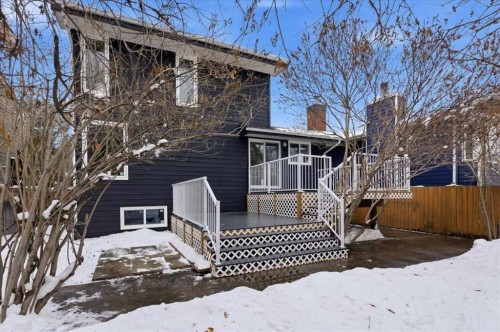 128 Deermoss Crescent Se, Calgary, AB - Outdoor With Deck Patio Veranda