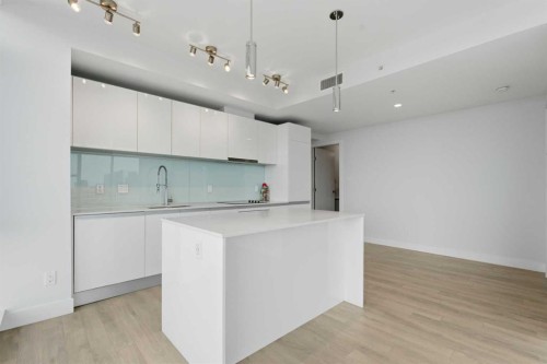1002-1122 3 Street Se, Calgary, AB - Indoor Photo Showing Kitchen With Upgraded Kitchen