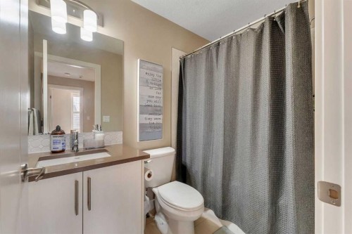 201-50 Belgian Lane, Cochrane, AB - Indoor Photo Showing Bathroom