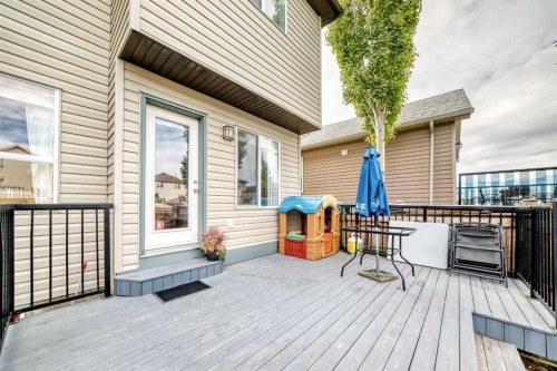 127 Covepark Green Ne, Calgary, AB - Outdoor With Deck Patio Veranda With Exterior