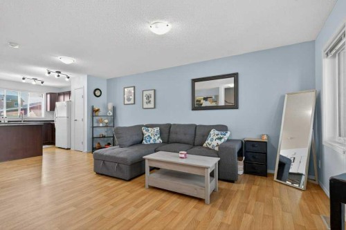 243 Redstone Drive Ne, Calgary, AB - Indoor Photo Showing Living Room