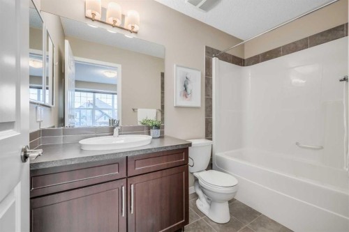 69 Skyview Point Common Ne, Calgary, AB - Indoor Photo Showing Bathroom