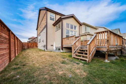 69 Skyview Point Common Ne, Calgary, AB - Outdoor With Deck Patio Veranda With Exterior