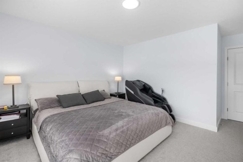 158 Magnolia Path Se, Calgary, AB - Indoor Photo Showing Bedroom