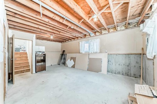220 Haskayne Avenue, Gleichen, AB - Indoor Photo Showing Basement