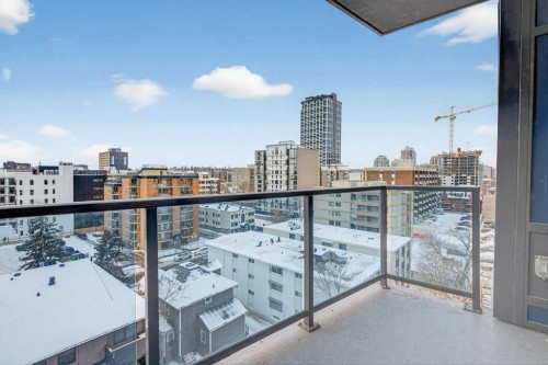 809-303 13 Avenue Sw, Calgary, AB - Outdoor With Balcony With View