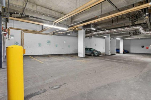 809-303 13 Avenue Sw, Calgary, AB - Indoor Photo Showing Garage