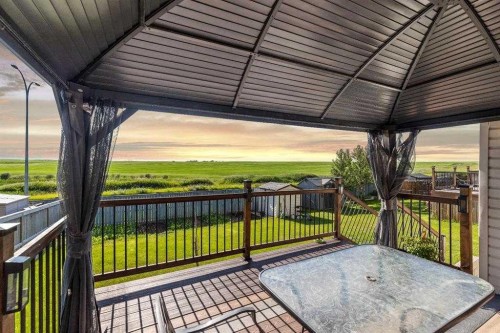 236 Willowmere Way, Chestermere, AB - Outdoor With Deck Patio Veranda With Exterior