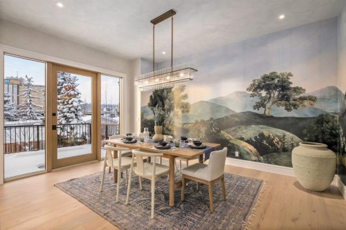 2945 Toronto Crescent Nw, Calgary, AB - Indoor Photo Showing Dining Room