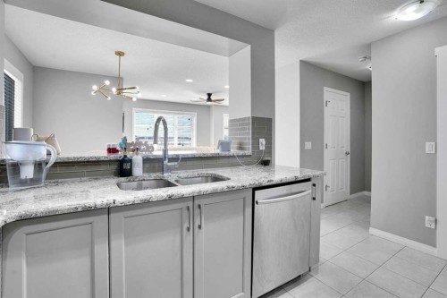11018 Cityscape Drive Ne, Calgary, AB - Indoor Photo Showing Kitchen With Double Sink With Upgraded Kitchen
