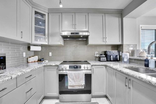 11018 Cityscape Drive Ne, Calgary, AB - Indoor Photo Showing Kitchen With Double Sink With Upgraded Kitchen