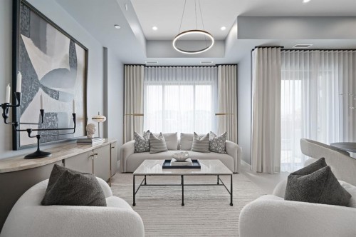 103-8375 Broadcast Avenue Sw, Calgary, AB - Indoor Photo Showing Living Room