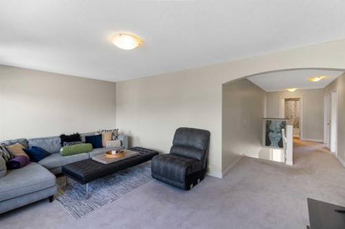 344 Windermere Drive, Chestermere, AB - Indoor Photo Showing Living Room