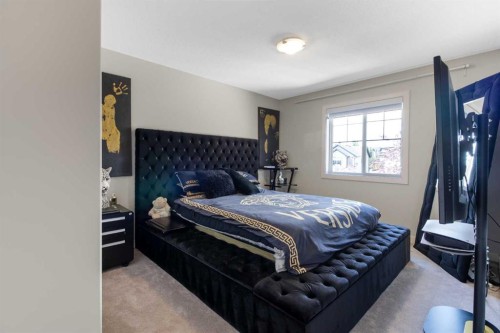 344 Windermere Drive, Chestermere, AB - Indoor Photo Showing Bedroom